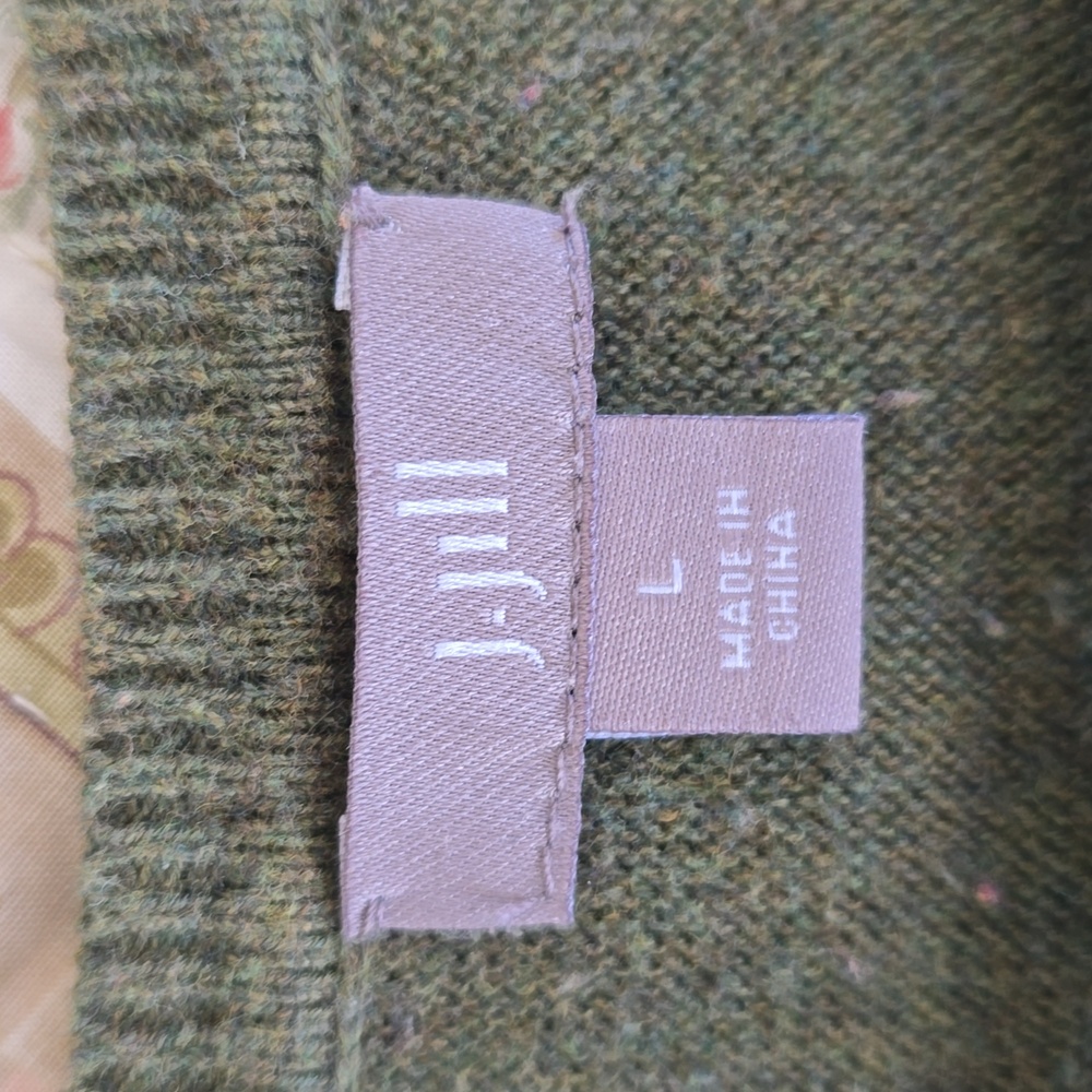 J.Jill Sweater Dress, Green - Picture 7 of 9